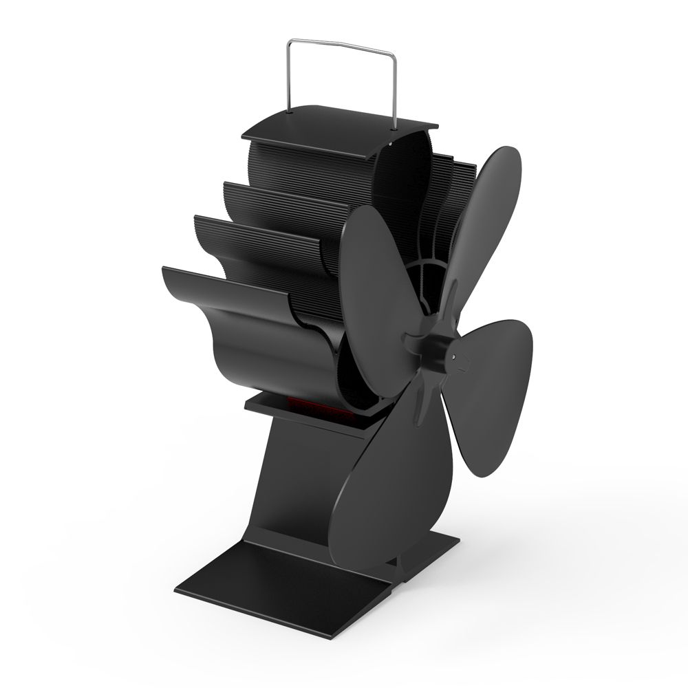 Klimacom kamiinapuhallin 4-lapainen