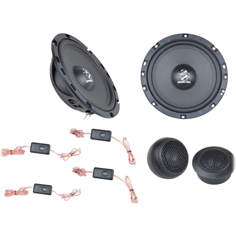 Ground Zero Iridium GZIC 650FX 6,5" 2-vägs komponentsystem par