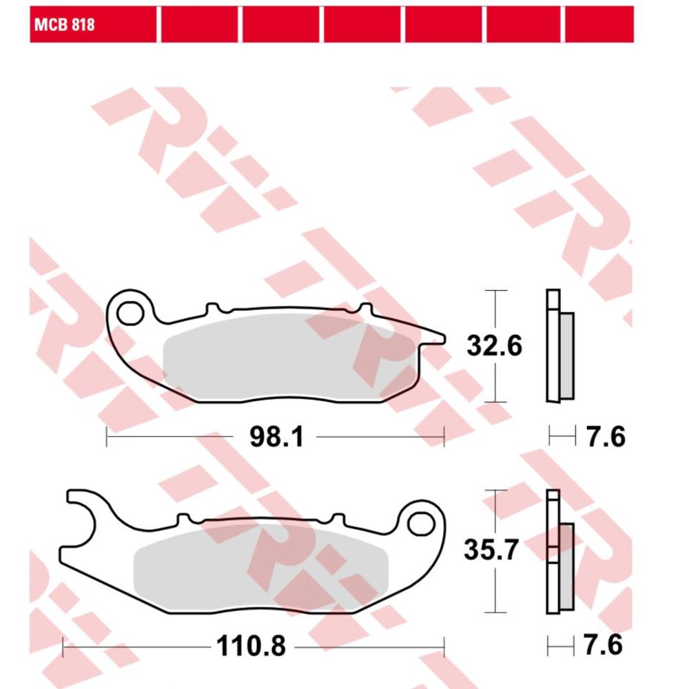 Piduriklotside komplekt 98-22238