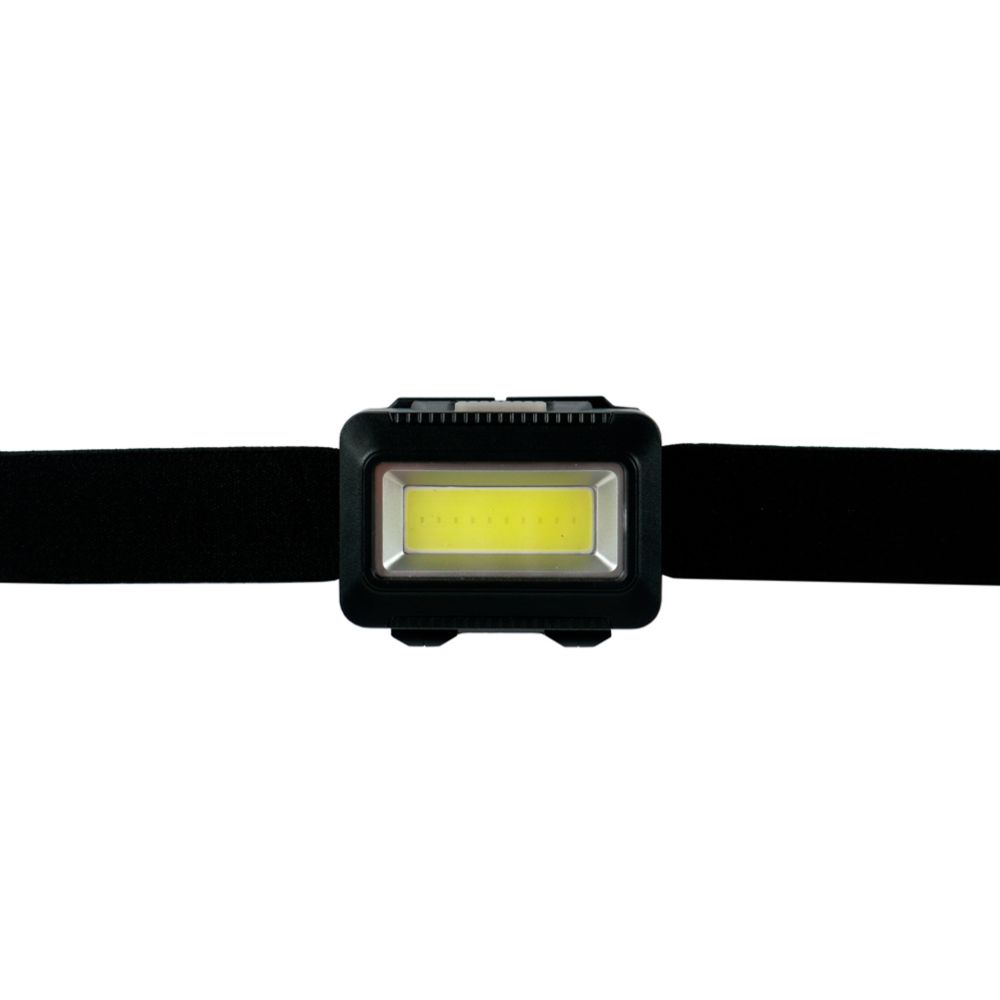 Berg COB LED-pannlampa 120 lm 3 x AAA svart
