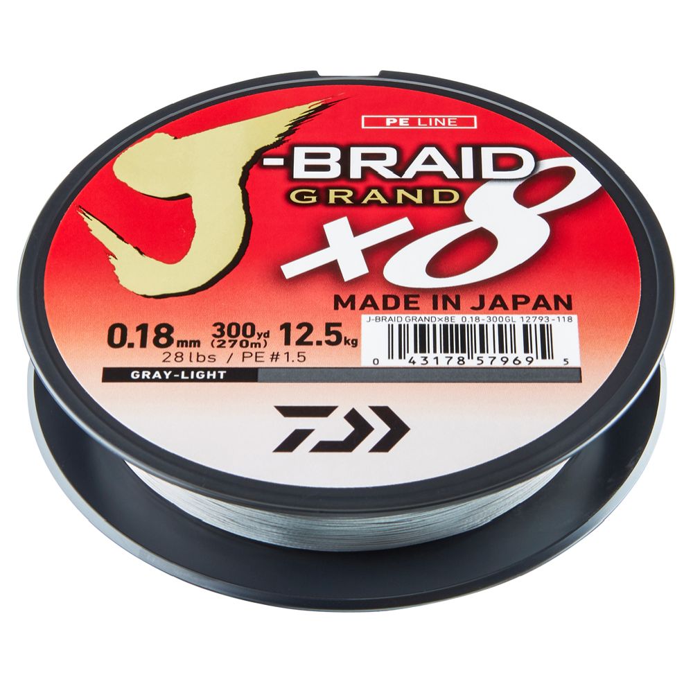 Daiwa J-Braid X8 Grand õngenöör hall