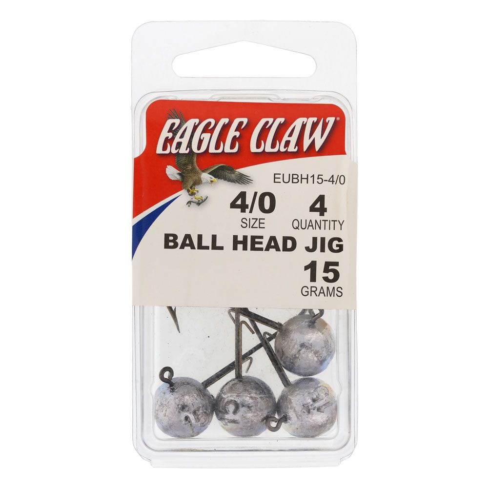 Eagle Claw jigipää 15g #4/0 4 kpl