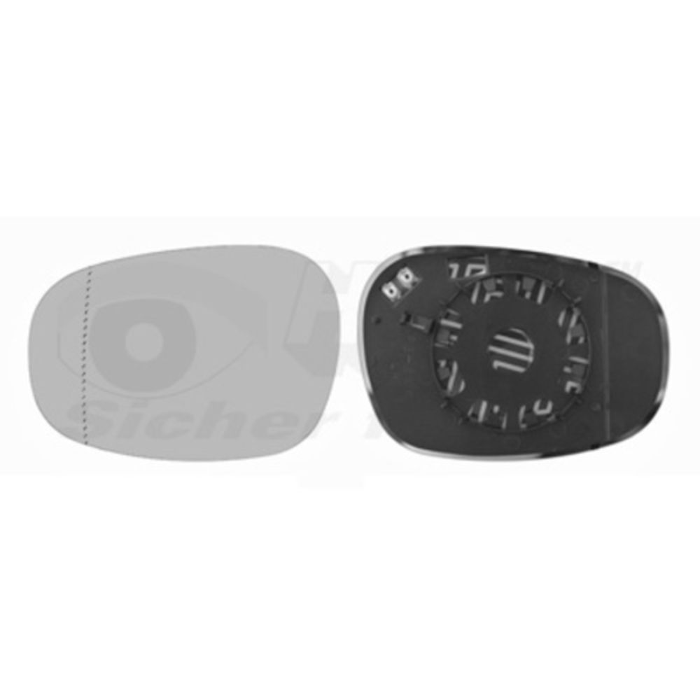 Küljepeegli klaas 46-3851