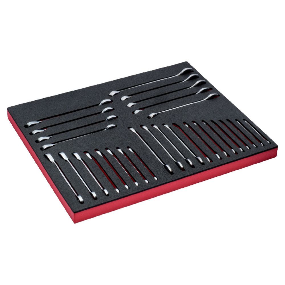 Bahco FF1A3004 Fit&Go 3/3 työkalufoam kiintolenkit ja räikkälenkit 30 osaa
