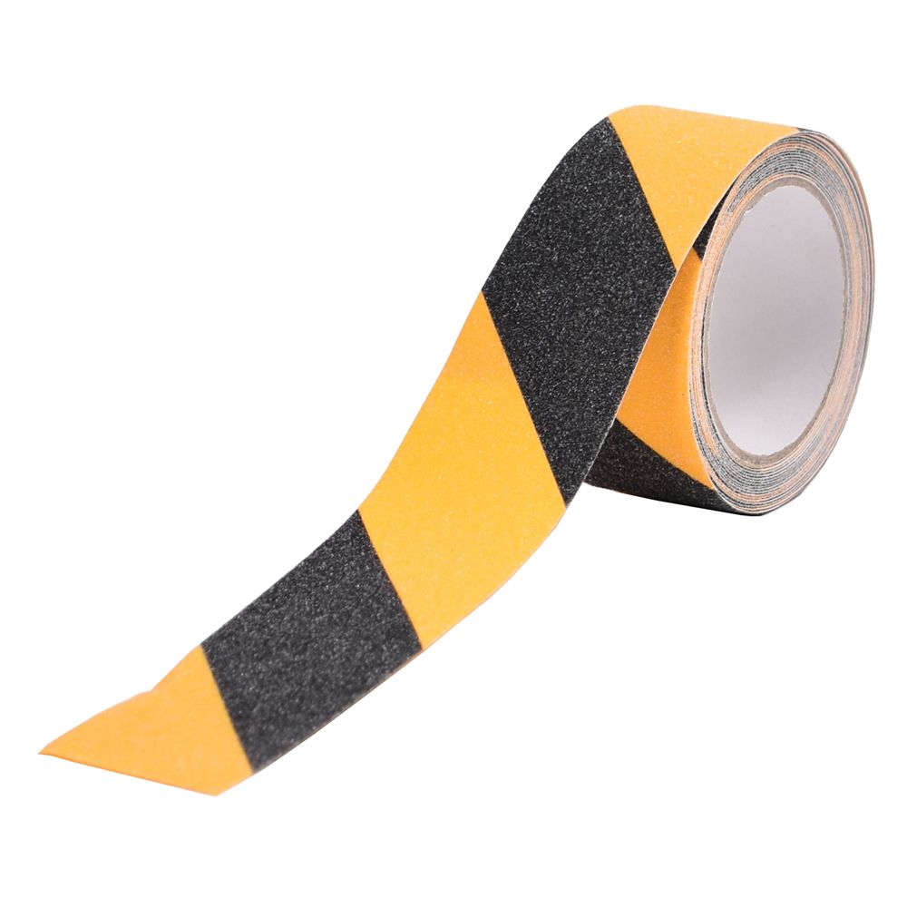 Finbullet liukuesteteippi varoitusvärillä 50 mm 5 m