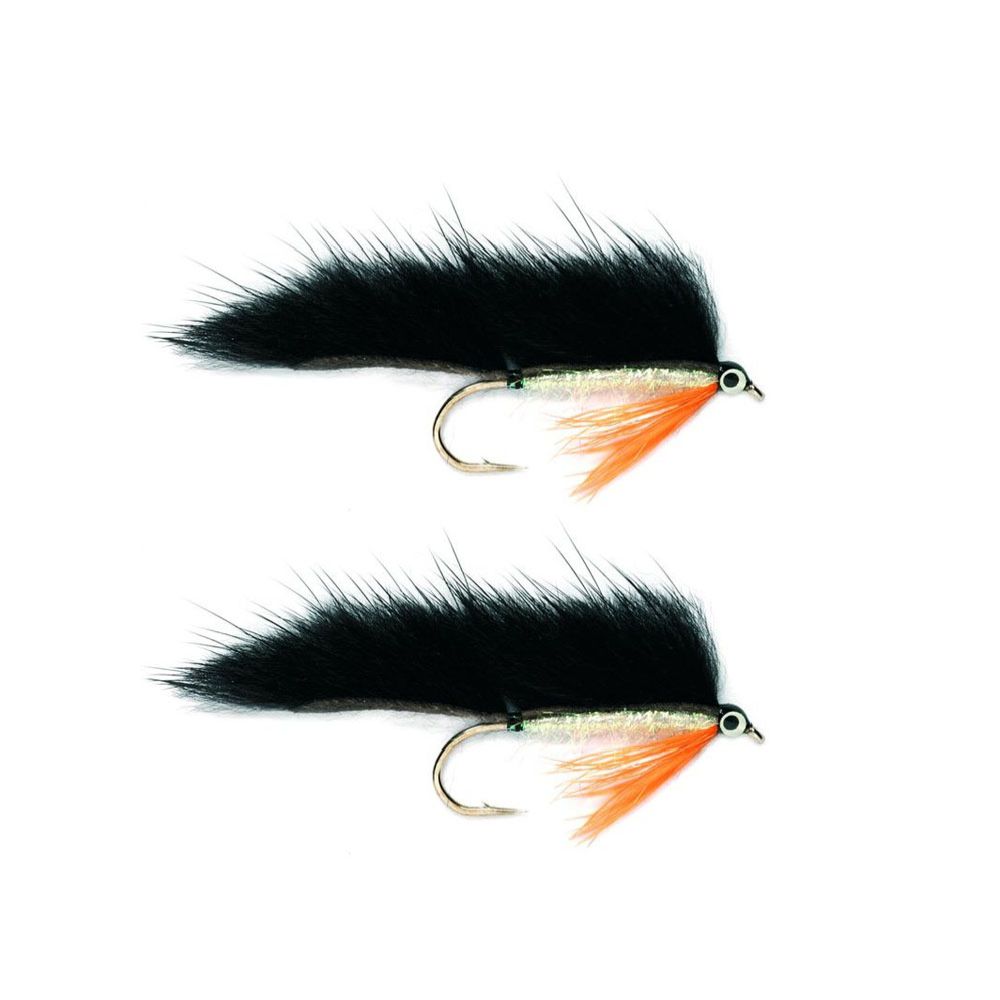 Eumer Minkie Black streamer #8 2 st.