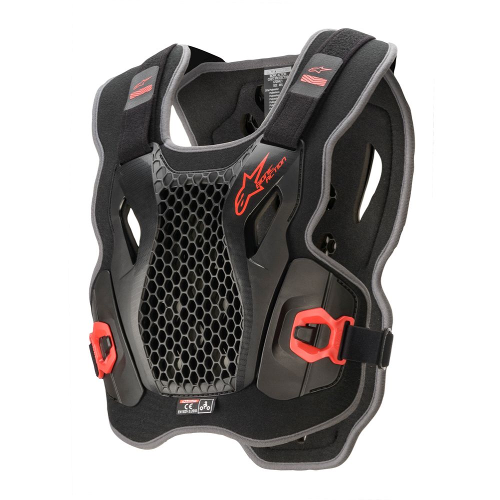 Alpinestars Bionic Action rinnakaitse, must/punane