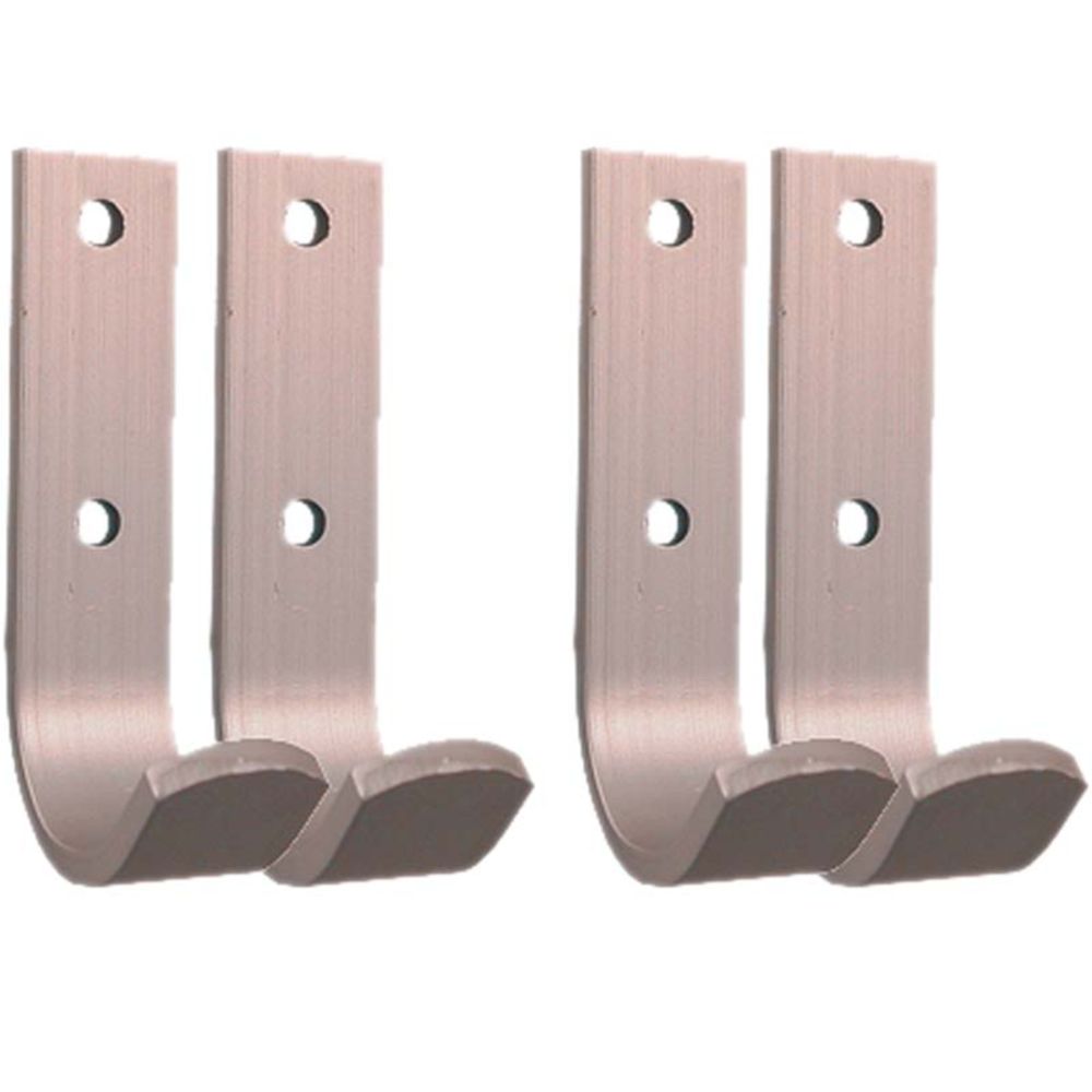 Pisla 591 klädkrok grå 4 st.