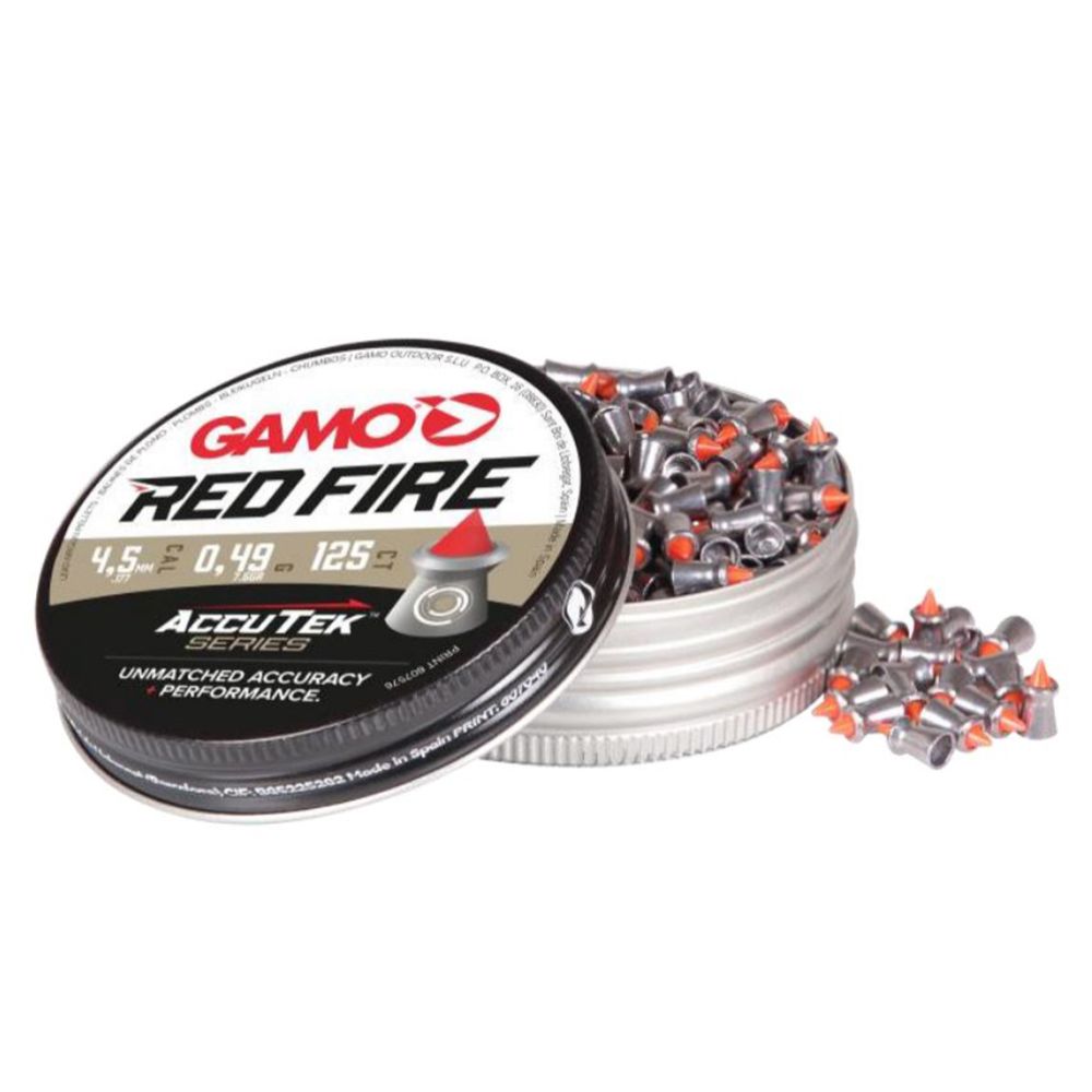 Gamo AccuTek Red Fire 4,5mm luoti 125 kpl