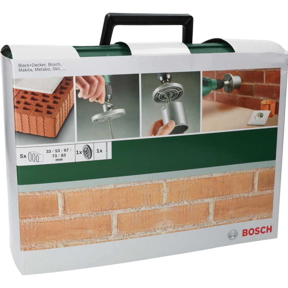 Bosch volframkarbiidiga augusaagide komplekt 33/53/67/73/83 mm 5 tk