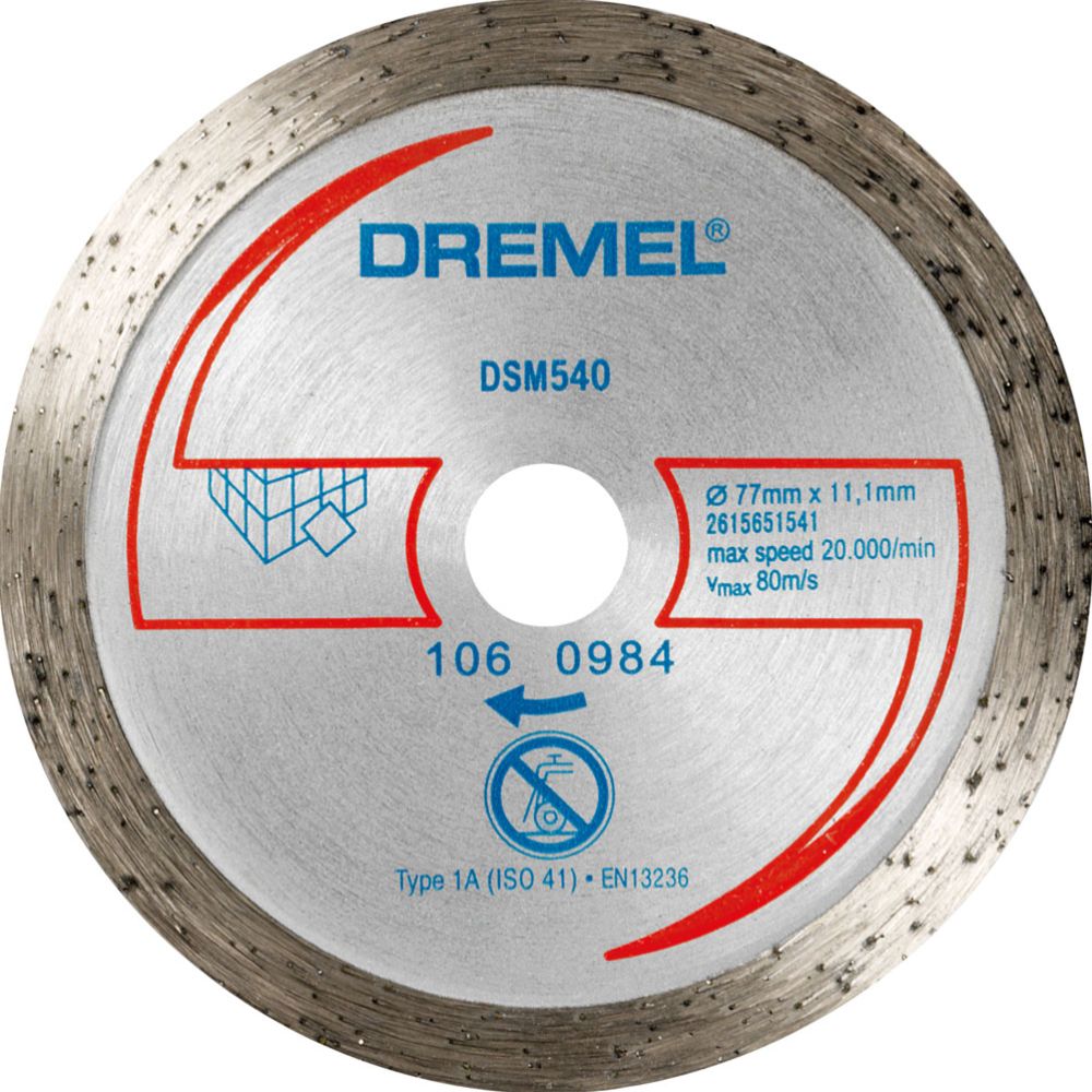 Dremel DSM540 timanttikatkaisulaikka laatoille