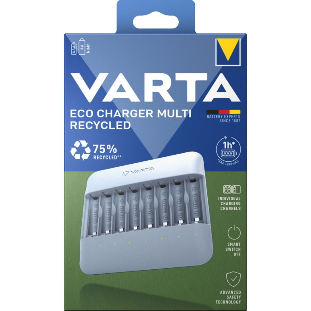 VARTA Eco Charger Multi batteriladdare