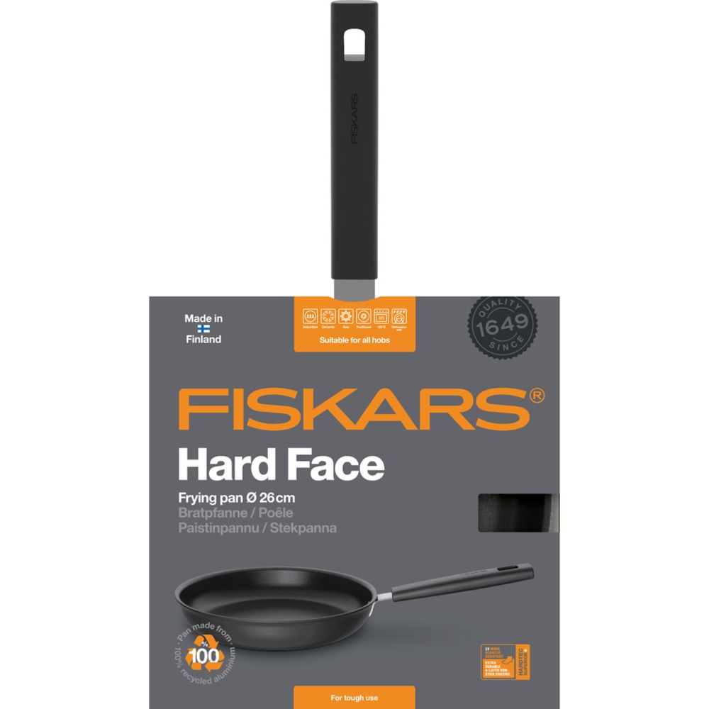 Fiskars Hard Face praepann, 26 cm