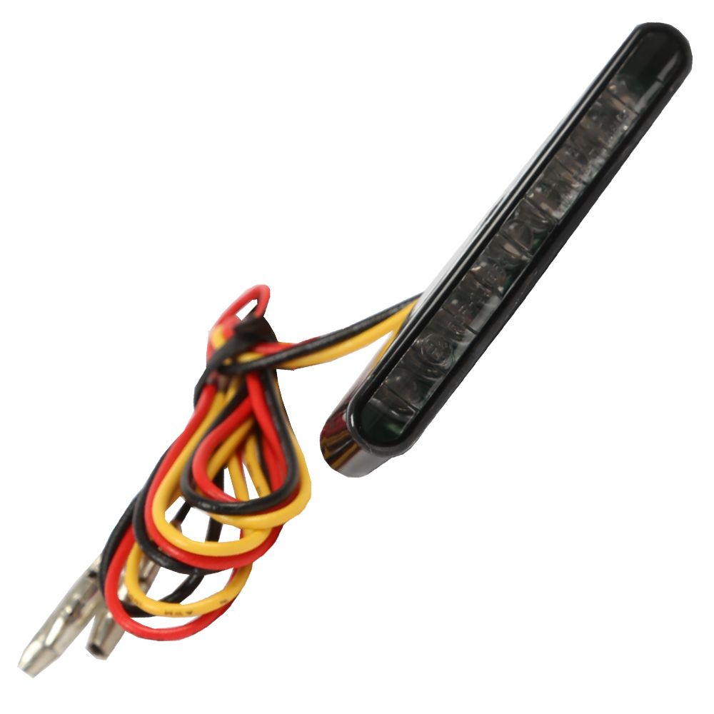 DZ Hardware Takalyhty LED musta savulinssi e- hyväksytty