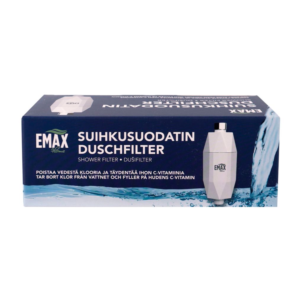 Emax Home Diamond suihkusuodatin valkoinen