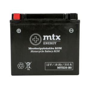MTX Energy AGM-akku 12V 18Ah MTX20-BS (P175xL87xK155mm)