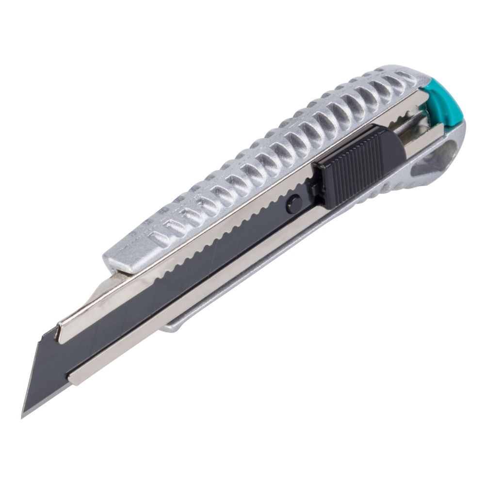 Wolfcraft® PRO-Sharp brytbladskniv med metallstomme 18 mm