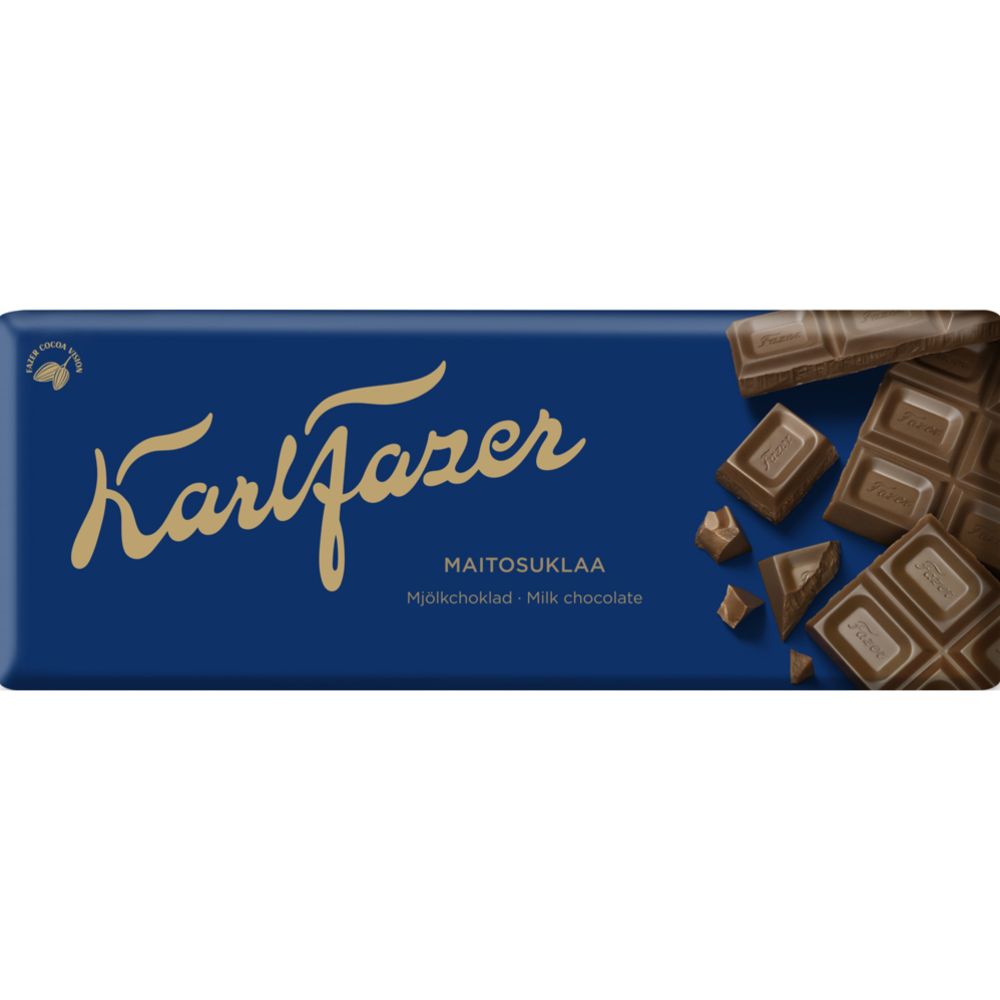 Karl Fazer Maitosuklaalevy 180 g