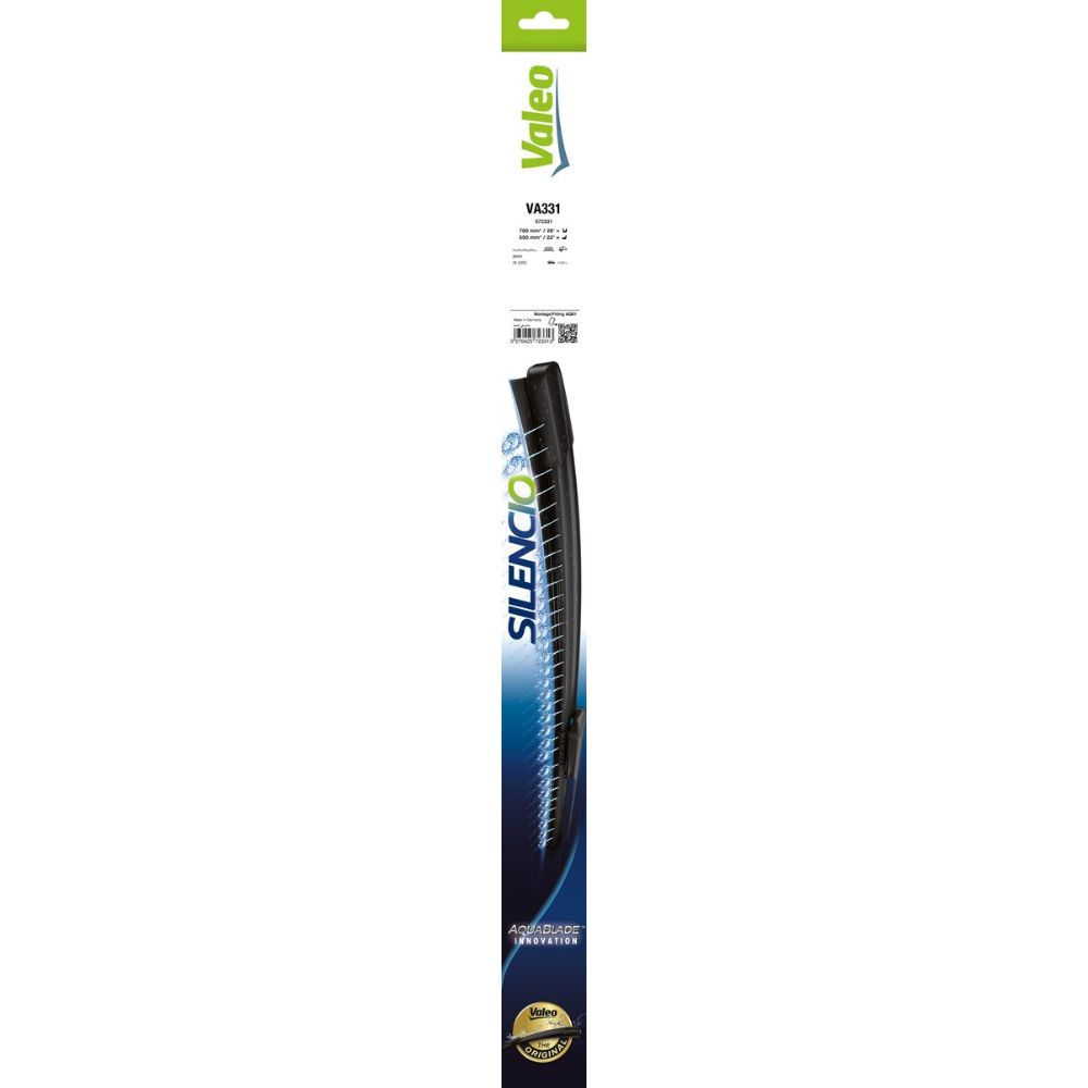 Valeo Silencio Aquablade VA331 pyyhkijänsulkapari 70 + 55 cm