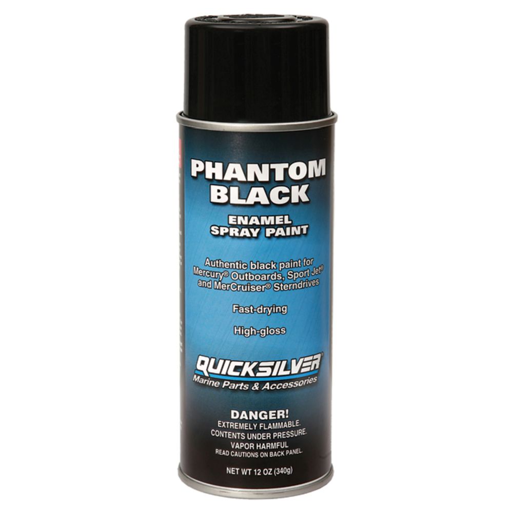 Quicksilver Phantom Black sprayfärg 340 g