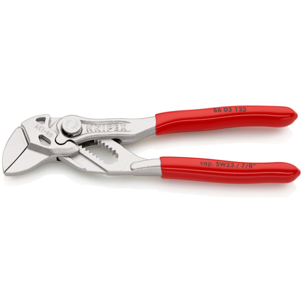 Knipex® 86 03 125 liugühendusega universaaltangid/tellitav võti 125 mm