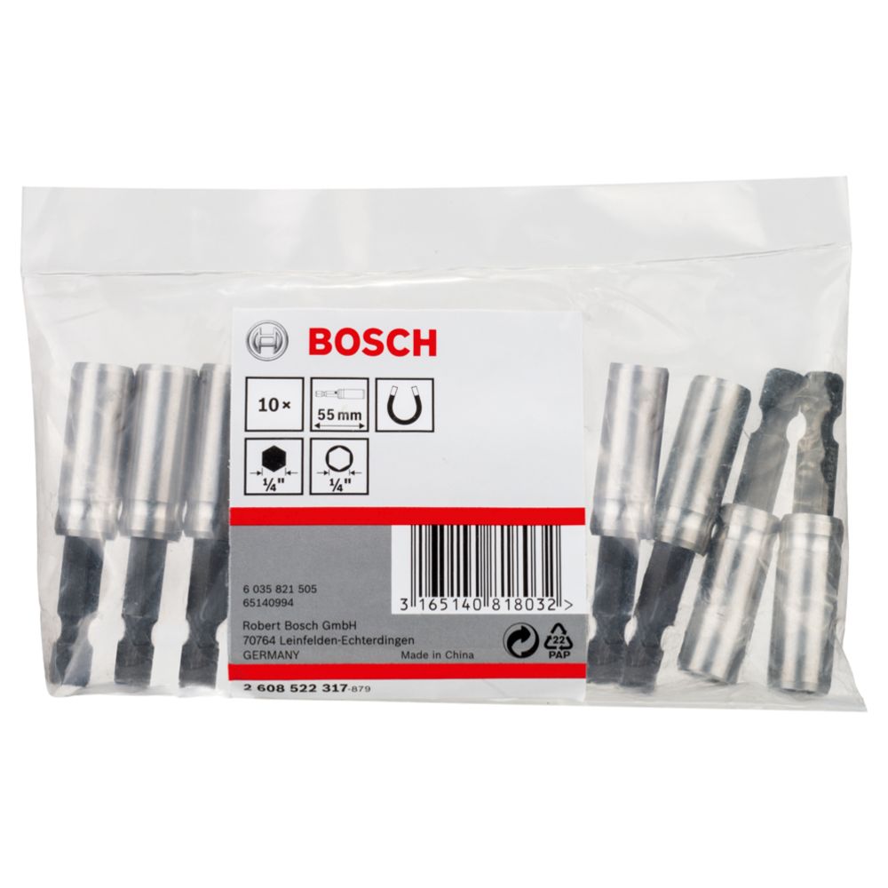 Bosch Magnetiline Universaalne Hoidik 10 x 55 mm 1/4" 10 tk