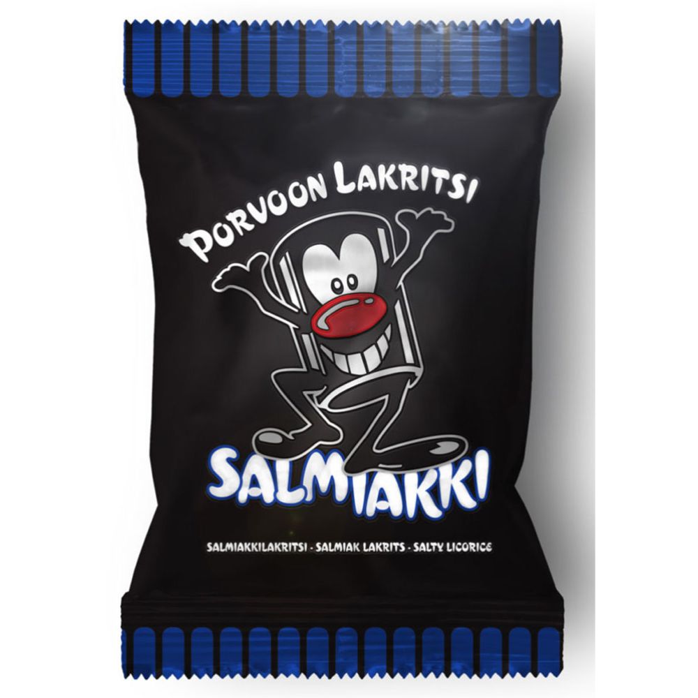 Porvoon Lakritsi Salmiakki salmiakkilakritsi 250 g