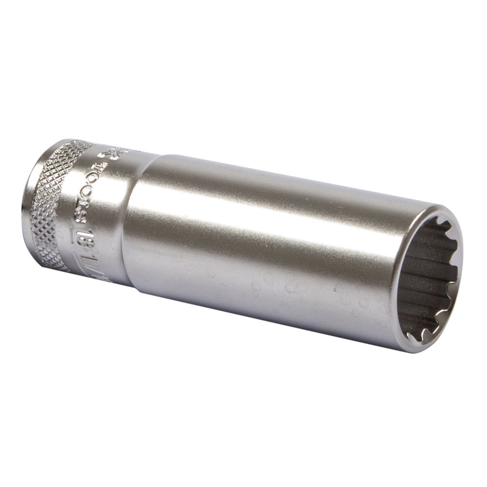 MTX Tools hylsa lång 18 mm 1/2"