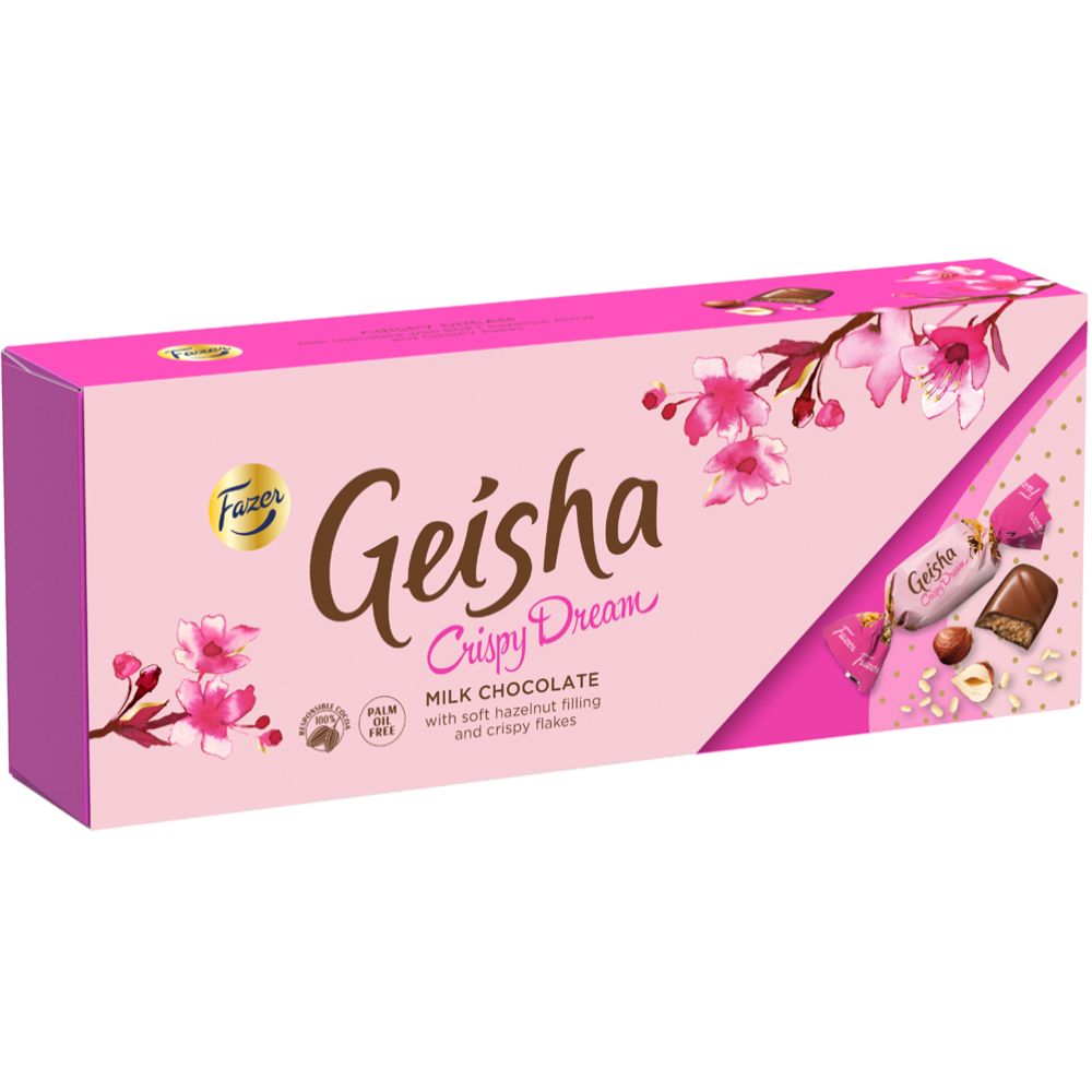 Fazer Geisha konvehdit crispy dream 270 g