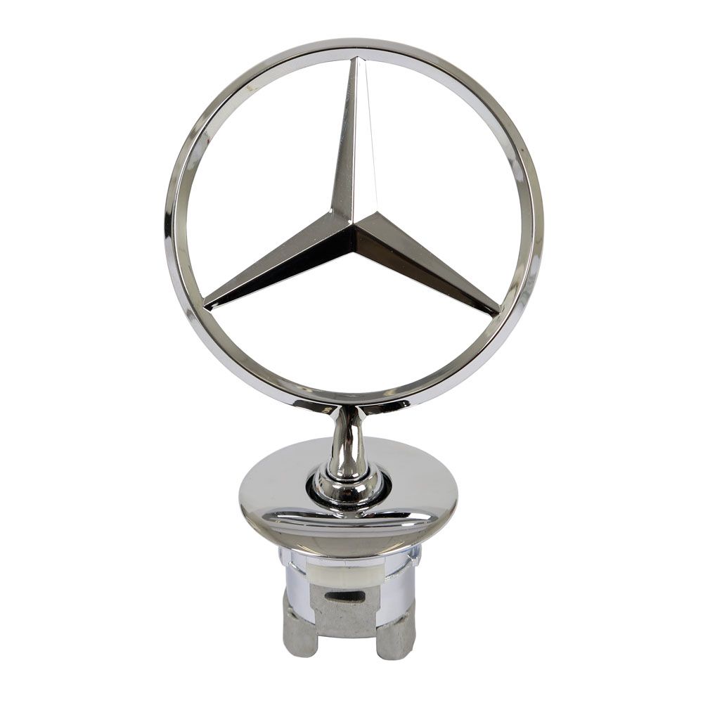 MB kapotimärk, W123/W124/W201/W126, originaal