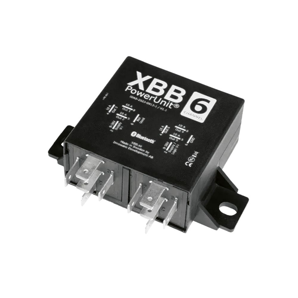 XBB PowerUnit 6 extra kopplingsrelä 12/24 V