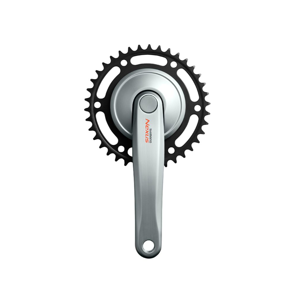Shimano Nexus FC-C6000 vevparti 170 mm 38T fyrkant svart 117 mm