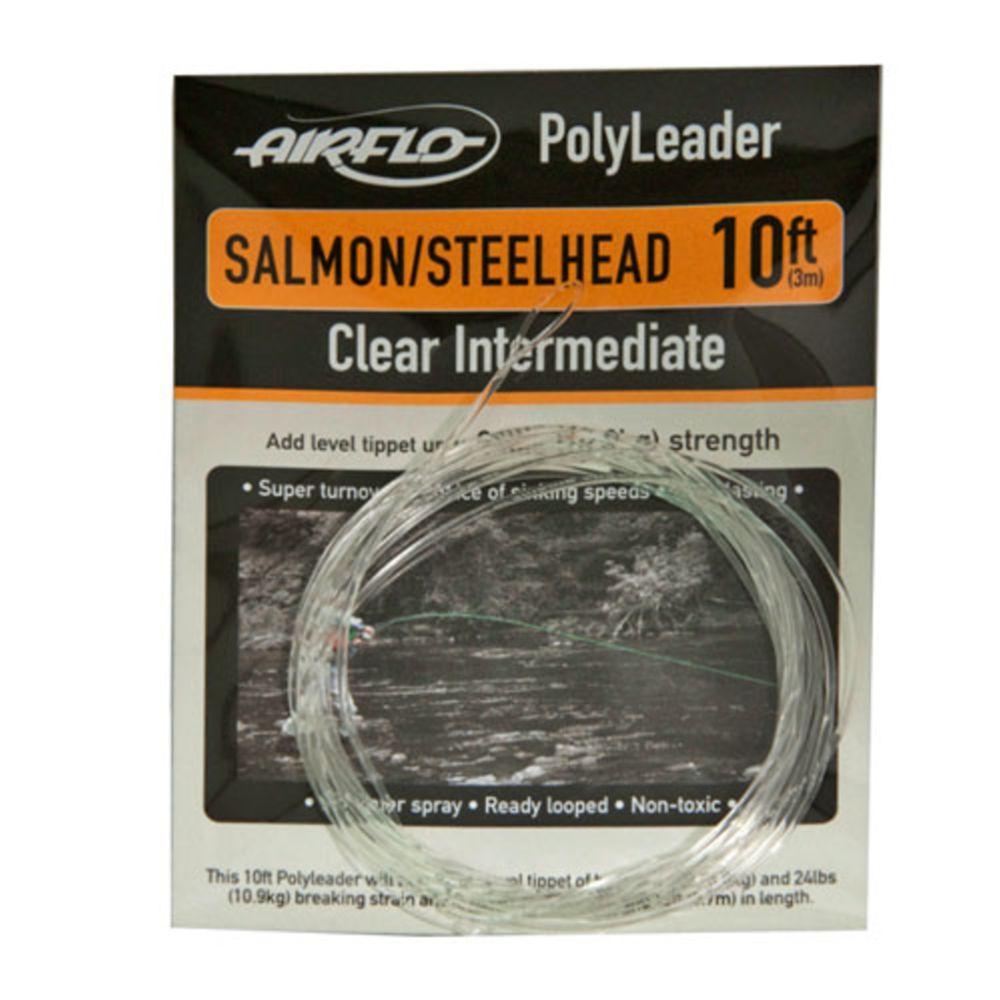 Airflo Polyleader Salmon Clear Intermediate 10'