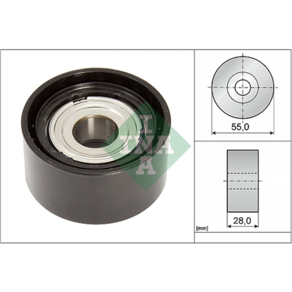 Moniurahihnan ohjainrulla 30-05021