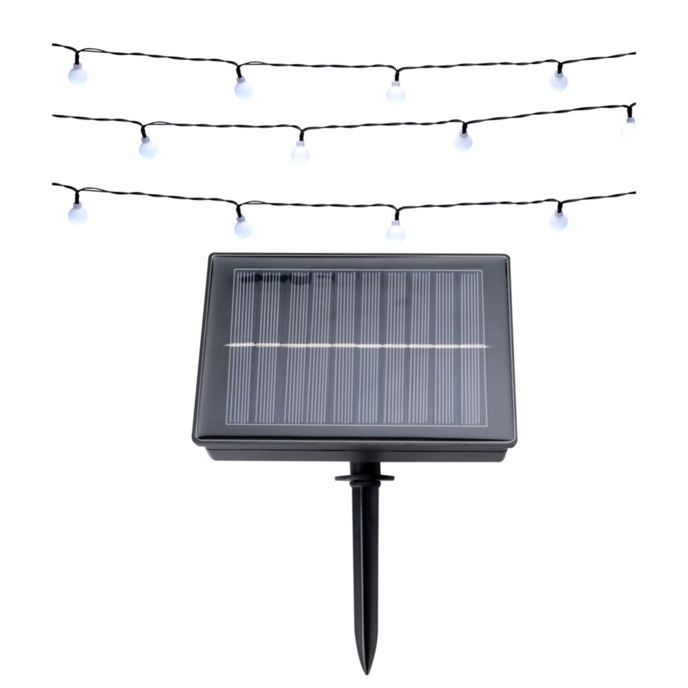 Grundig solar-pallovalaisinsarja 100-osainen 17 m
