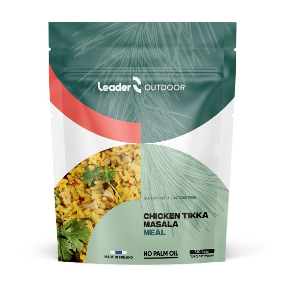 Leader Outdoor kana Tikka Masala matkatoit, laktoosivaba, 132 g
