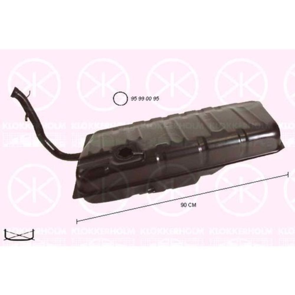 Polttoainetankki 95-26018