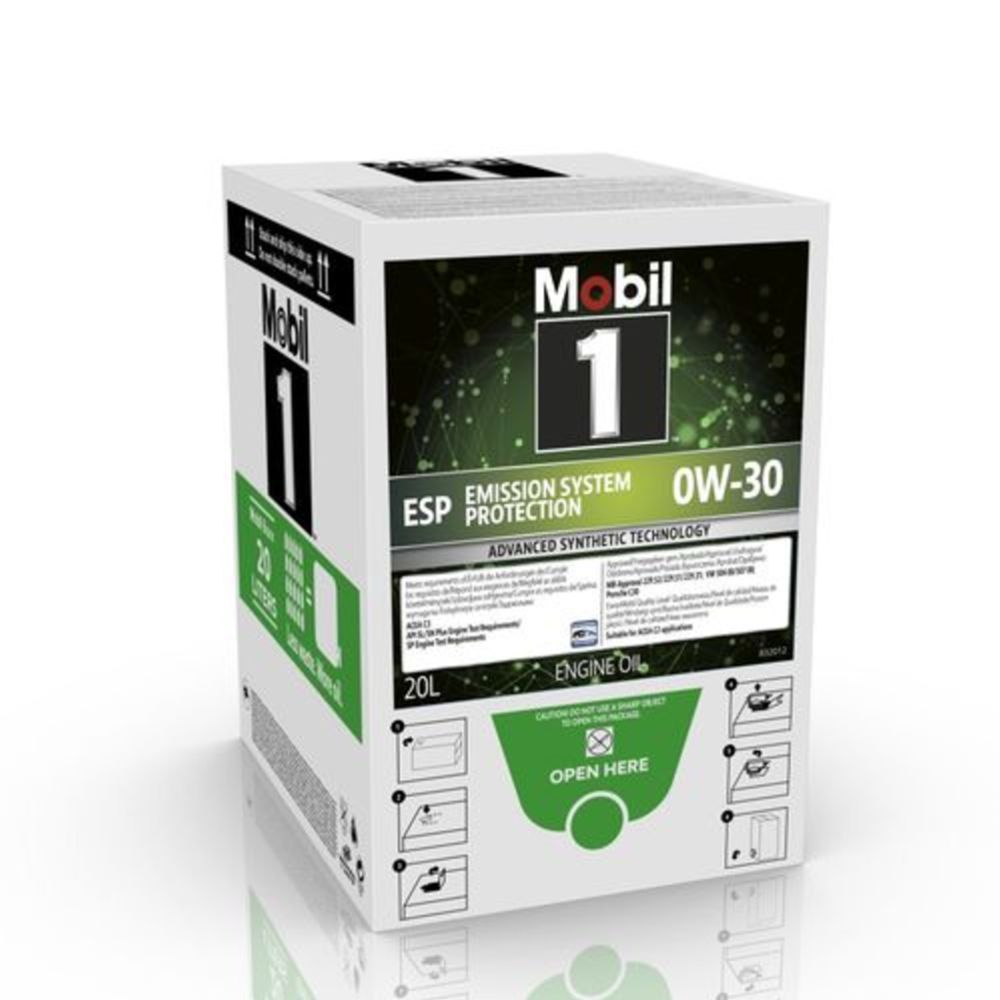 MOBIL 1 ESP 0W-30 bag-in-box 20 l