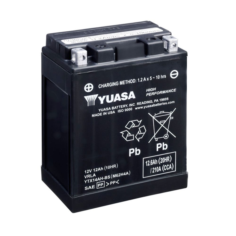 Yuasa MP-akku 12V 12Ah "YTX14AH-BS"