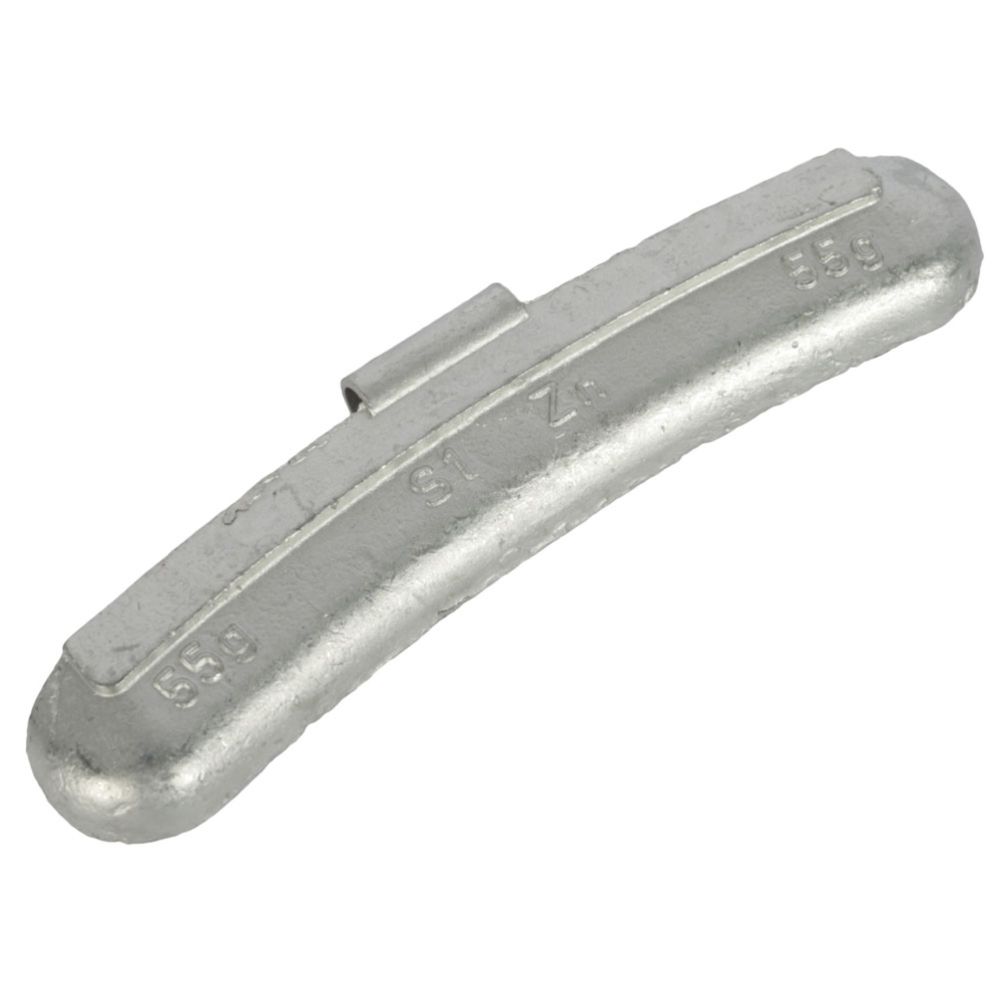 Italmatic päällystetty lyöntipaino teräsvanteelle 55 g (Zn), (50kpl)