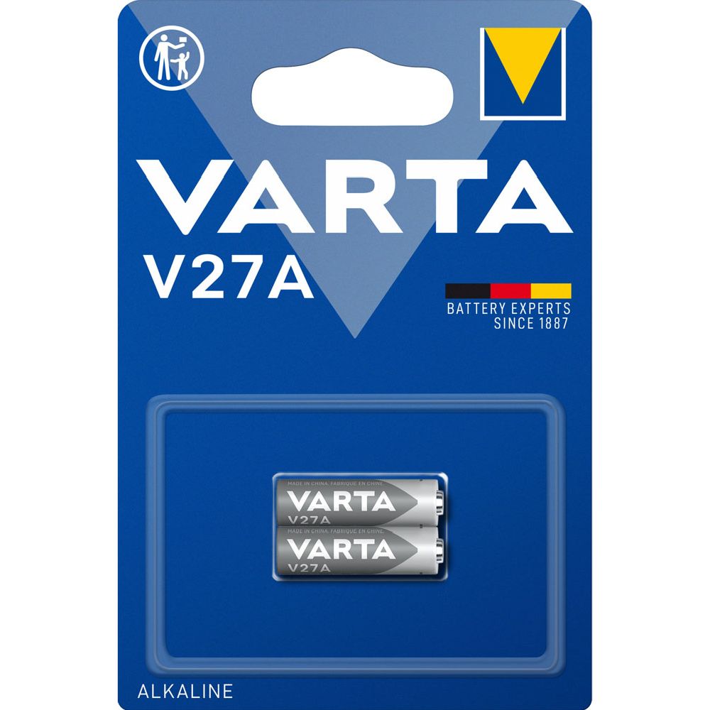 VARTA V27A specialbatteri, 2 st.