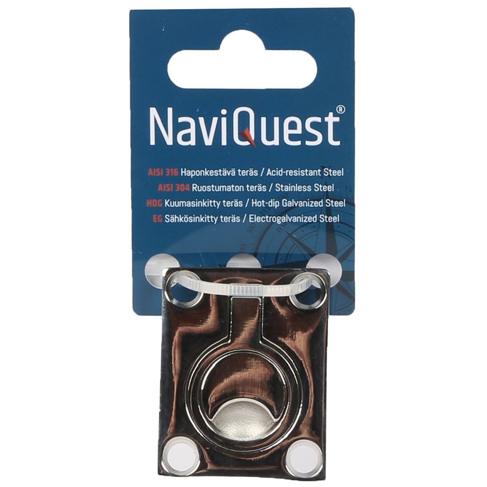 Naviquest durkbeslag 48 x 38 mm, AISI 316
