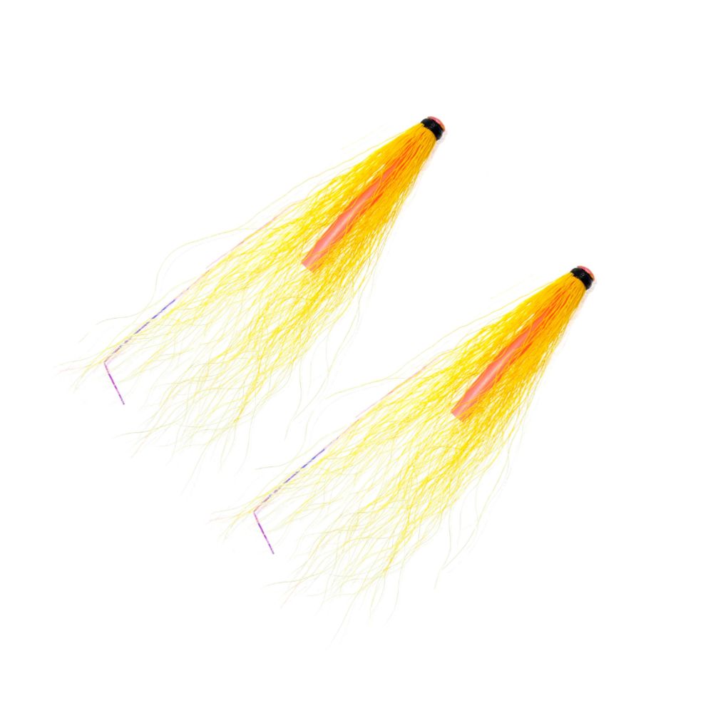 Eumer Putkiperho bucktailsiipi chartreuse 2 kpl