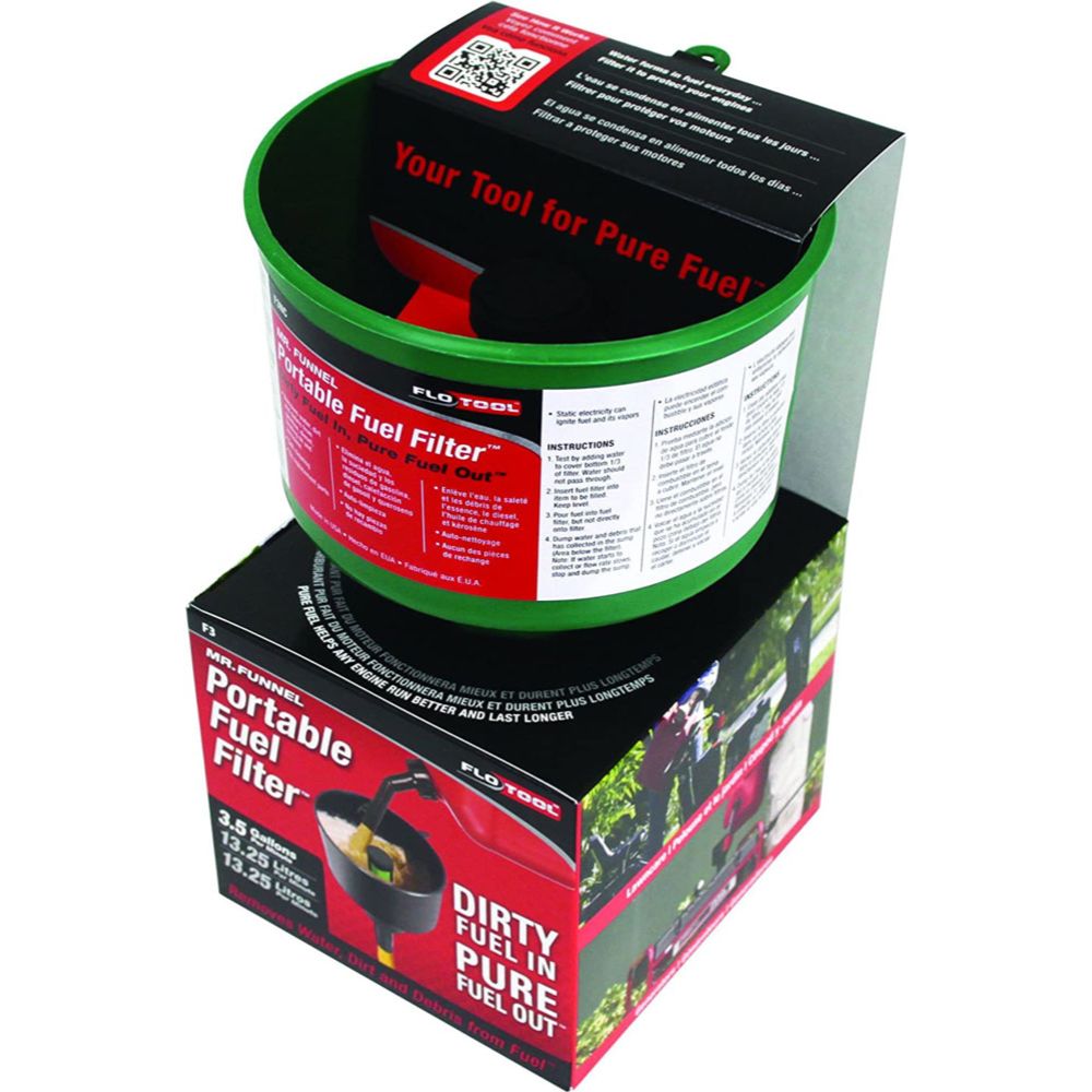 Flotool Mr.Funnel F3NC bränsletratt med filter