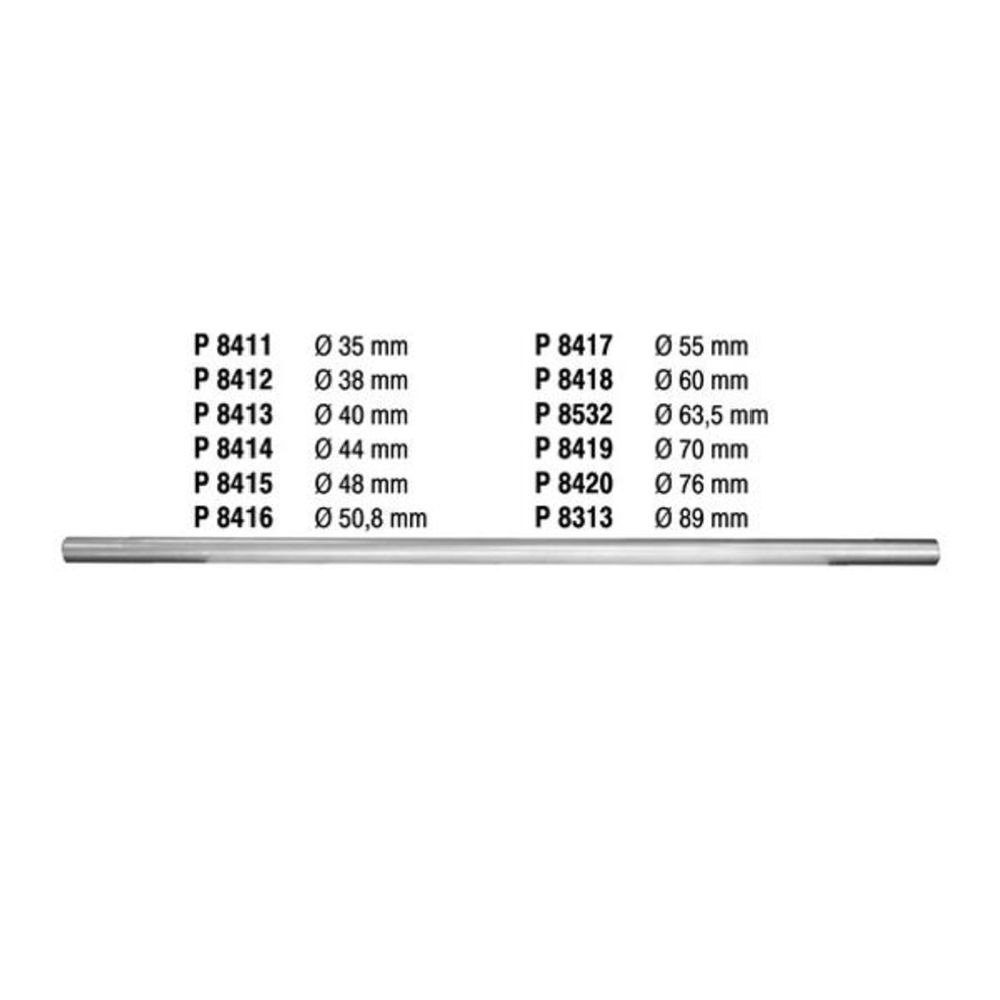 44 mm toru 2 m (1-3/4")