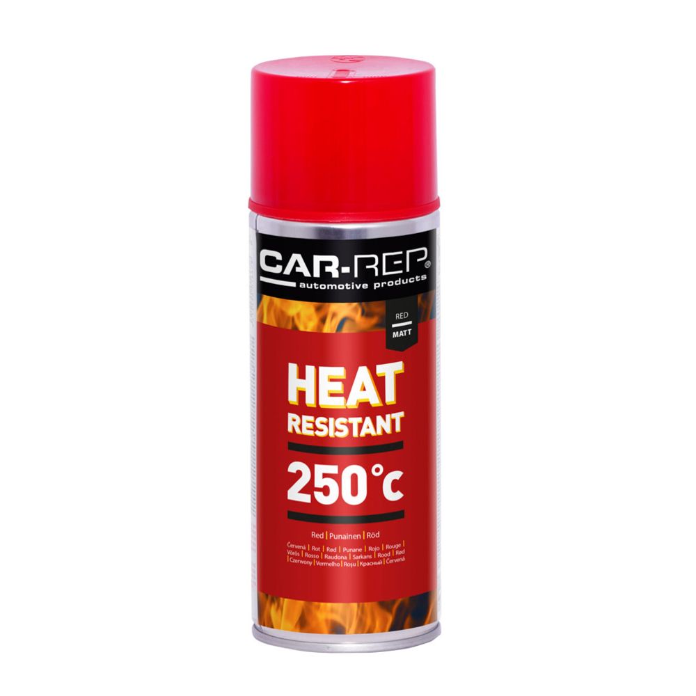 CAR-REP Kuumakestomaali punainen 250 °C° 400 ml
