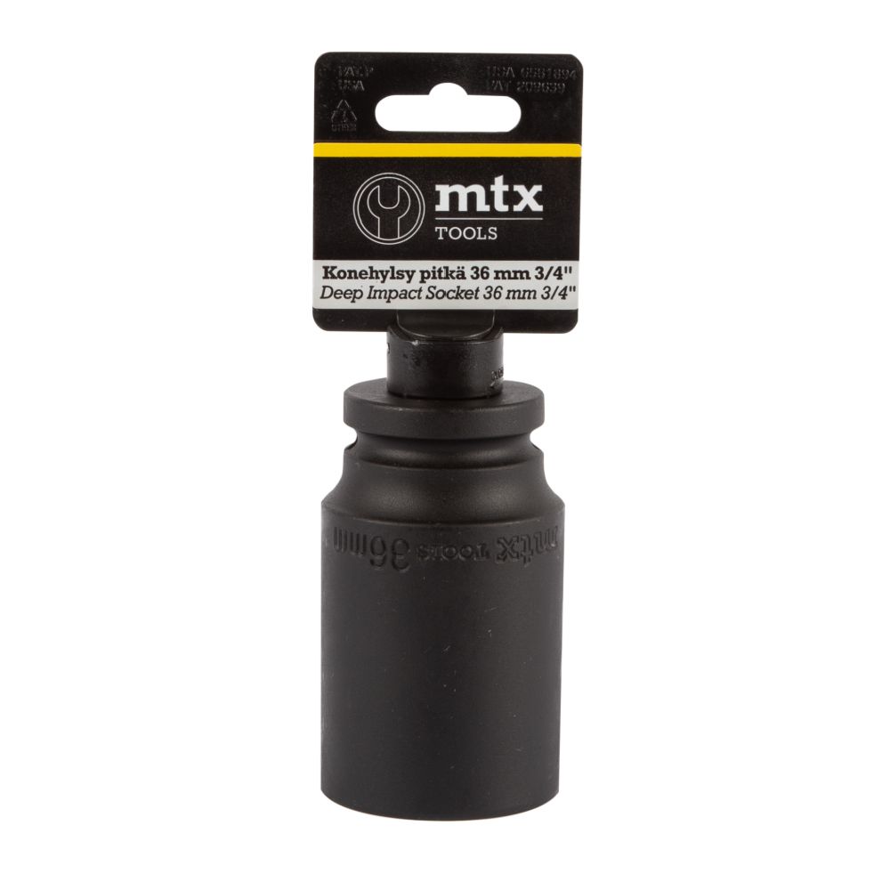 MTX Tools jõupadrun pikk 3/4"