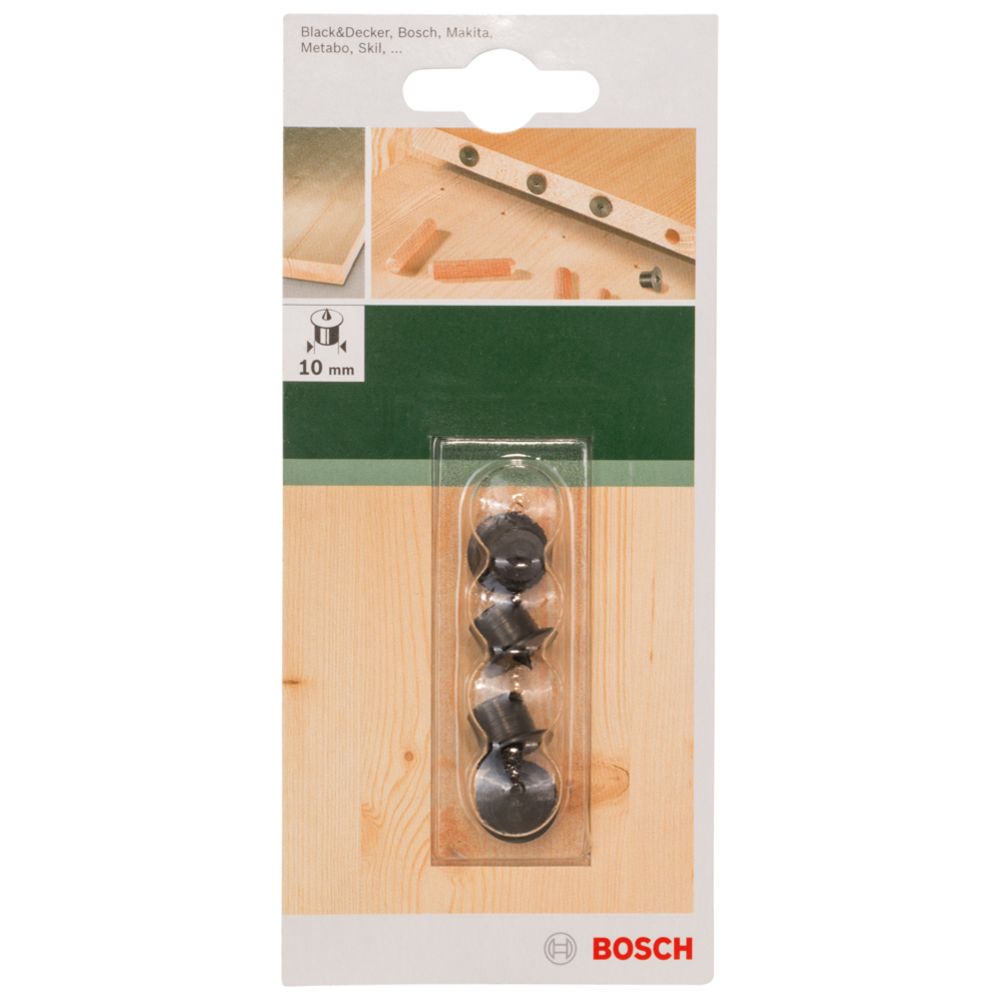 Bosch tappimerkitsin, halkaisija 10 mm, 4 kpl