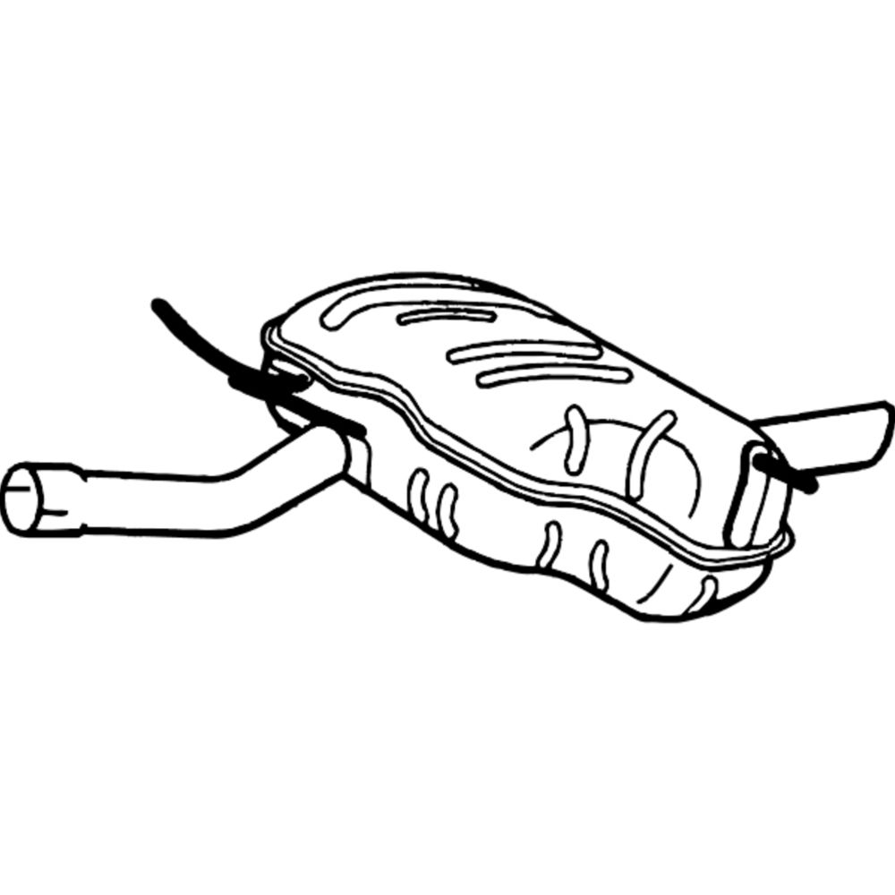 Takaäänenvaimentaja 14-01595