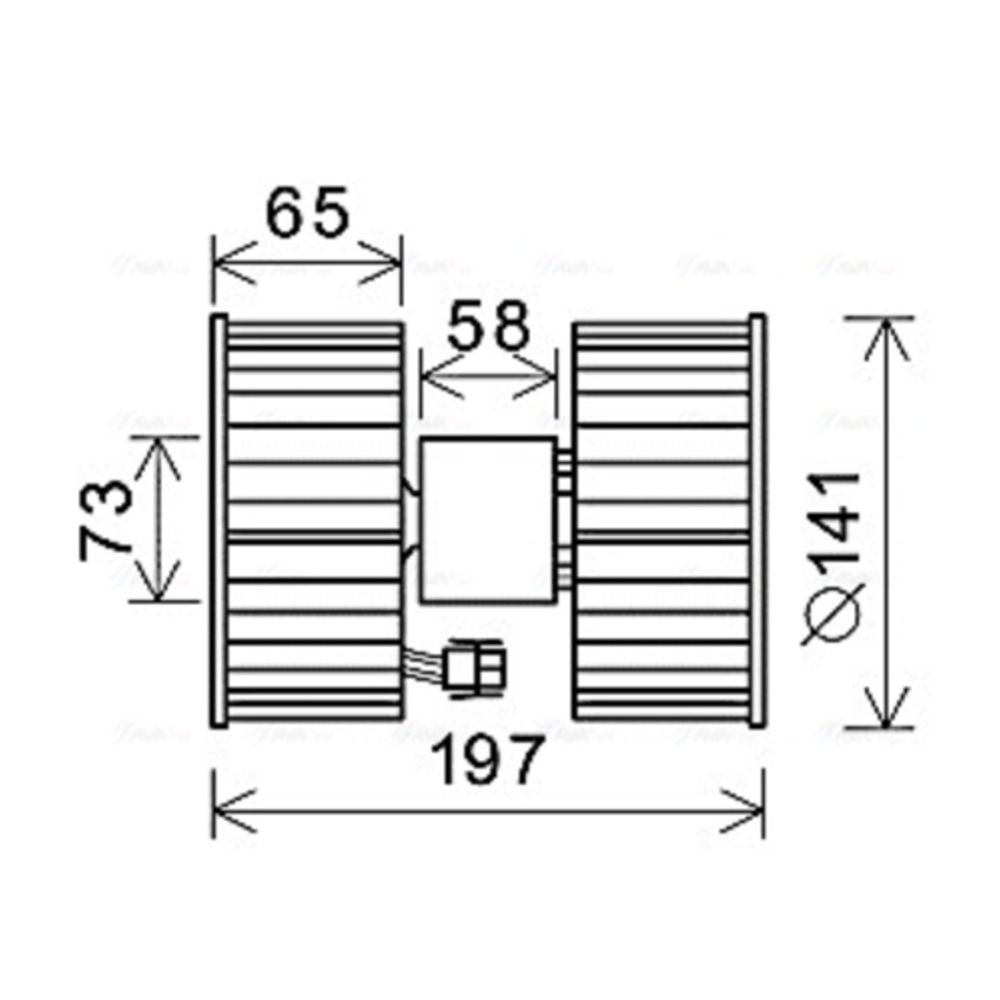 Sisätilapuhallin 13-1213